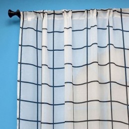 Κουρτίνα Voile Με Σχέδιο Πλέγματος, Κατά Παραγγελία, Διαφανείς Κουρτίνες Για Σαλόνι, Υπνοδωμάτιο
