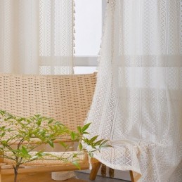 Μοντέρνα Κουρτίνα Από Τούλι, Κατασκευασμένη Κατά Παραγγελία, Λεπτή Ημιδιαφανής Επεξεργασία Παραθύρου Για Σαλόνι, Υπνοδωμάτιο
