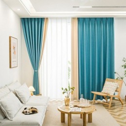 Σκανδιναβικές Κουρτίνες Μονόχρωμες Για Το Σαλόνι