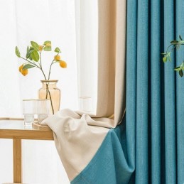 Σκανδιναβικές Κουρτίνες Μονόχρωμες Για Το Σαλόνι