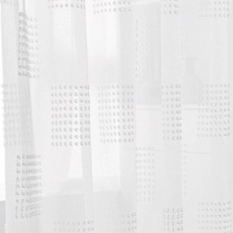 Nordic Sheer Curtain Κουρτίνα Κατά Παραγγελία Από Ανάγλυφο Τούλι Για Σαλόνι, Υπνοδωμάτιο