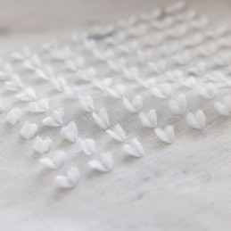Nordic Sheer Curtain Κουρτίνα Κατά Παραγγελία Από Ανάγλυφο Τούλι Για Σαλόνι, Υπνοδωμάτιο