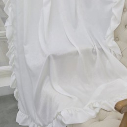 Βελούδινες Διαφανείς Κουρτίνες, Μονόχρωμες Κουρτίνες, Πάνελ Βουάλ, Σαλόνι, Υπνοδωμάτιο