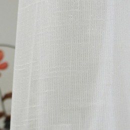 Κομψή Διαφανής Κουρτίνα Κατά Παραγγελία, Μονόχρωμη Από Τούλι, Σαλόνι, Υπνοδωμάτιο