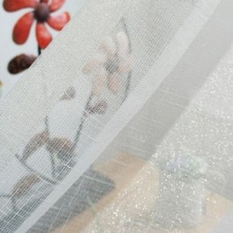 Κομψή Διαφανής Κουρτίνα Κατά Παραγγελία, Μονόχρωμη Από Τούλι, Σαλόνι, Υπνοδωμάτιο