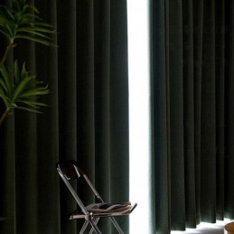 Σκανδιναβικές Κουρτίνες Μονόχρωμες Για Το Σαλόνι