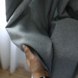 Κλασική Κουρτίνα Σκουρότητας Δωματίου Κουρτίνα Κατά Παραγγελία Μινιμαλιστική Μονόχρωμη Συσκότιση Σαλόνι Υπνοδωμάτιο