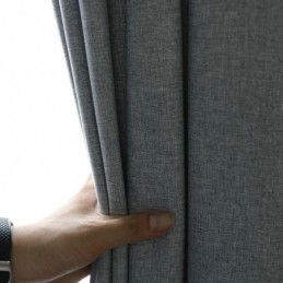 Κλασική Κουρτίνα Σκουρότητας Δωματίου Κουρτίνα Κατά Παραγγελία Μινιμαλιστική Μονόχρωμη Συσκότιση Σαλόνι Υπνοδωμάτιο