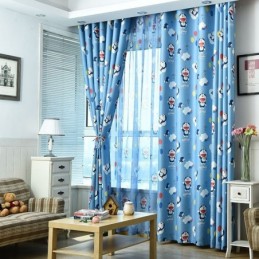 Κουρτίνα Συσκότισης Κατά Παραγγελία, Κουρτίνα Με Τυπωμένα Κινούμενα Σχέδια Για Παιδικό Δωμάτιο
