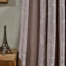 Ρετρό Ημι-Κουρτίνα Συσκότισης, Κατασκευασμένη Κατά Παραγγελία, Κουρτίνα Ακριβείας Ζακάρ Για Σαλόνι