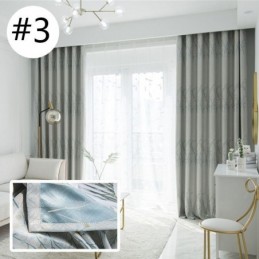 Κουρτίνα Με Βοτανική Εκτύπωση, Κατασκευασμένη Κατά Παραγγελία, Θερμομονωτική, Ενεργειακά Αποδοτική
