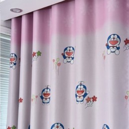 Κουρτίνα Συσκότισης Doraemon Με Εκτύπωση, Κατασκευασμένη Κατά Παραγγελία, Κουρτίνες Παραθύρων Για Παιδικό Δωμάτιο