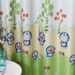 Κουρτίνα Συσκότισης Doraemon Με Εκτύπωση, Κατασκευασμένη Κατά Παραγγελία, Κουρτίνες Παραθύρων Για Παιδικό Δωμάτιο