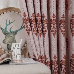 Ευρωπαϊκό Ύφασμα Ζακάρ Σενίλ, Μοντέρνες Κουρτίνες Για Σαλόνι, Τραπεζαρία, Υπνοδωμάτιο