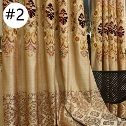 Μοντέρνα Κουρτίνα Κεντημένη Κατά Παραγγελία Διακοσμητική Κουρτίνα