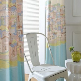 Nordic Curtain Made In Measure Κουρτίνα Cotton Town Printed