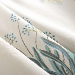 Nordic Curtain Κουρτίνα Κατά Παραγγελία Κουρτίνα Από Βαμβάκι, Τυπωμένα Φυτά