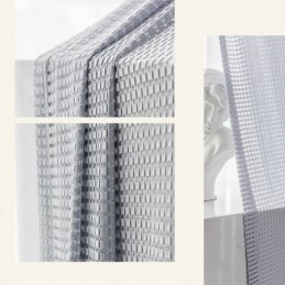 Κουρτίνες Φιλτραρίσματος Φωτός Με Υφή Waffle Weave Για Σαλόνι