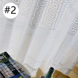 Γεωμετρία Διαφανείς Κουρτίνες Για Σαλόνι/Υπνοδωμάτιο