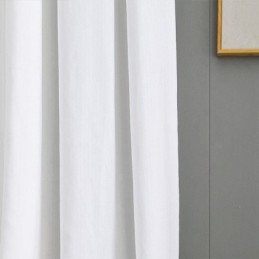 Λευκές Κουρτίνες Από Τούλι Για Υπνοδωμάτιο, Διαφανείς Κουρτίνες Βουάλ, Μονόχρωμες