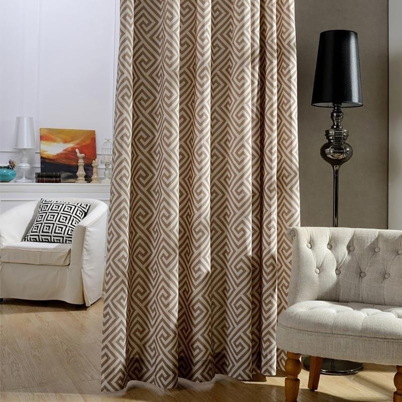 Nordic Simple Curtain Κουρτίνα Κατά Παραγγελία, Μοναδικό Τυπωμένο, Φιλικό Προς Το Περιβάλλον Ύφασμα Μελέτης