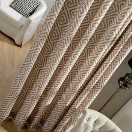 Nordic Simple Curtain Κουρτίνα Κατά Παραγγελία, Μοναδικό Τυπωμένο, Φιλικό Προς Το Περιβάλλον Ύφασμα Μελέτης
