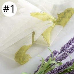 Κομψή Κουρτίνα Lotus Voile, Κατασκευασμένη Κατά Παραγγελία, Πάνελ Στόριων Για Σαλόνι, Υπνοδωμάτιο