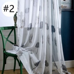 Κομψή Κουρτίνα Lotus Voile, Κατασκευασμένη Κατά Παραγγελία, Πάνελ Στόριων Για Σαλόνι, Υπνοδωμάτιο