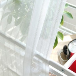 Μοντέρνες Κεντημένες Διαφανείς Κουρτίνες Βουάλ, Κουρτίνα Από Σκανδιναβικό Τούλι, Κατά Παραγγελία, Για Σαλόνι