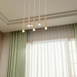 Μονόχρωμη Ανοιχτό Πράσινη Κουρτίνα Κατά Παραγγελία, Μοντέρνα Μεταξωτή Απομίμηση Σαλονιού, Υπνοδωματίου, Ύφασμα Συσκότισης
