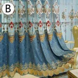 Κουρτίνα Σενίλ Κατά Παραγγελία, Κουρτίνα Σε Στυλ Ευρώπης, Επεξεργασία Παραθύρου