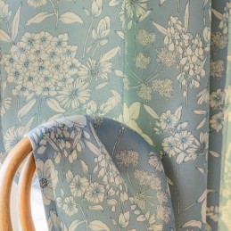 Κουρτίνες Αμερικανικού Στιλ Με Floral Εκτύπωση