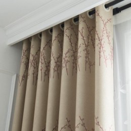 Κουρτίνα Κατά Παραγγελία Κουρτίνα American Plant Jacquard