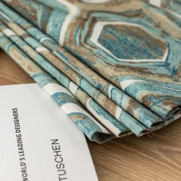 Σκανδιναβικές Κουρτίνες Συσκότισης Με Γεωμετρικό Σχέδιο Για Σαλόνι/Υπνοδωμάτιο