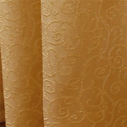 Κλασική Κουρτίνα Βουάλ Κατά Παραγγελία, Σε Εξοχικό Στιλ, Με Υπέροχο Ζακάρ Κλαδί Λουλουδιών
