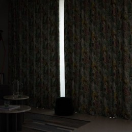 Κουρτίνα Κατά Παραγγελία, Κουρτίνα Με Φύλλα Βαμμένα Με Λάδι, Κουρτίνες Συσκότισης Με Αμερικανικό Τυπωμένο Σχέδιο