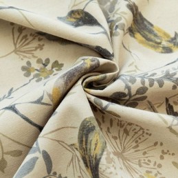 Κουρτίνα Συσκότισης Nordic Linen, Κατασκευασμένη Κατά Παραγγελία, Με Σχέδιο Φυτού Για Σαλόνι, Υπνοδωμάτιο