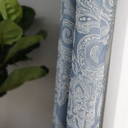 Ευρωπαϊκή Κουρτίνα Συσκότισης Κατά Παραγγελία Κουρτίνα Ζακάρ Για Σαλόνι/Υπνοδωμάτιο