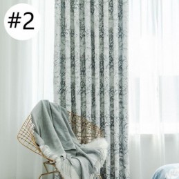 Κουρτίνες Συσκότισης Nordic Printed Για Σαλόνι/Υπνοδωμάτιο