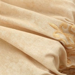Ευρωπαϊκές Κεντημένες Κουρτίνες Πολυτελείας Συσκότισης Για Σαλόνι/Υπνοδωμάτιο