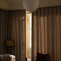 Μοντέρνες Κουρτίνες Συσκότισης Μονόχρωμες Ζακάρ Για Σαλόνι