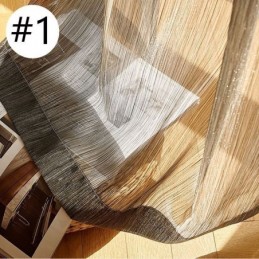 Όμορφη Κουρτίνα Voile Κατά Παραγγελία Από Μονόχρωμο Τούλι Για Σαλόνι/Υπνοδωμάτιο