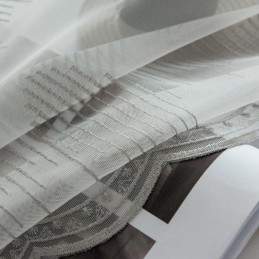 Διακοσμητική Διαφανής Κουρτίνα Κατά Παραγγελία, Κεντημένες Κουρτίνες Από Τούλι, Σαλόνι, Υπνοδωμάτιο
