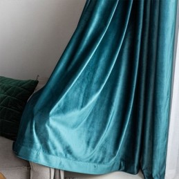 Κουρτίνα Nordic Style Κατά Παραγγελία Από Μασίφ Φανέλα Για Σαλόνι Ξενοδοχείου