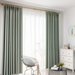 Κουρτίνα Jacquard Με Ριγέ...