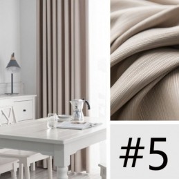 Κουρτίνα Jacquard Με Ριγέ Σκανδιναβική Γραμμή, Κατασκευασμένη Κατά Παραγγελία, Κουρτίνες Συσκότισης Για Σαλόνι/Υπνοδωμάτιο