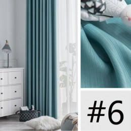 Κουρτίνα Jacquard Με Ριγέ Σκανδιναβική Γραμμή, Κατασκευασμένη Κατά Παραγγελία, Κουρτίνες Συσκότισης Για Σαλόνι/Υπνοδωμάτιο
