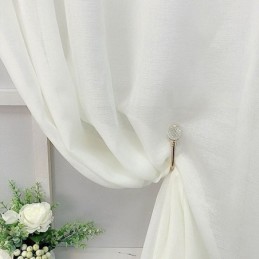 Μοντέρνα Κουρτίνα Με Λουλούδια, Κατασκευασμένη Κατά Παραγγελία, Από Τούλι, Διαφανές Παράθυρο Για Σαλόνι, Υπνοδωμάτιο